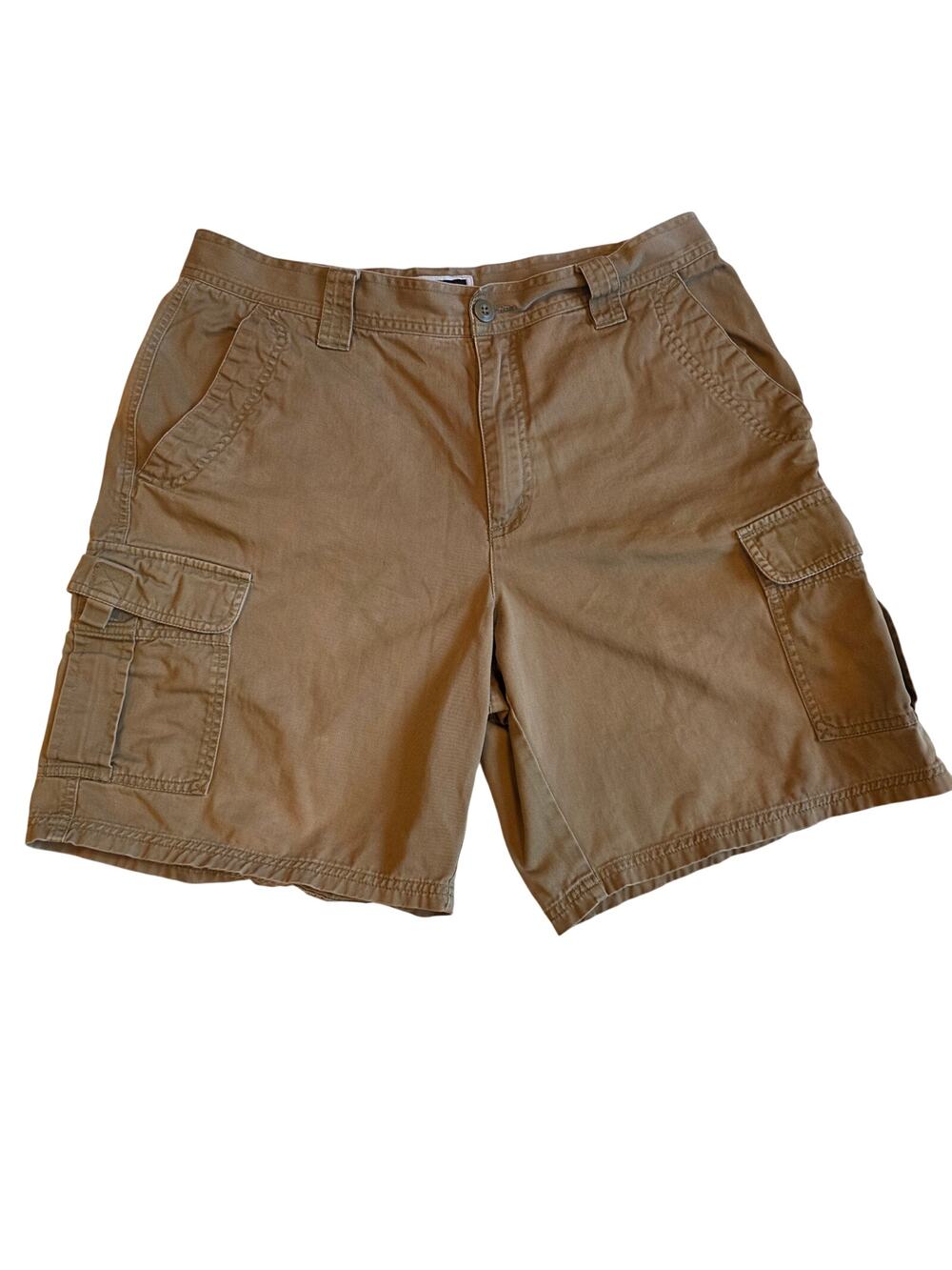 Columbia Sportswear Heritage Khaki Cotton Twill Cargo Shorts Men's 34